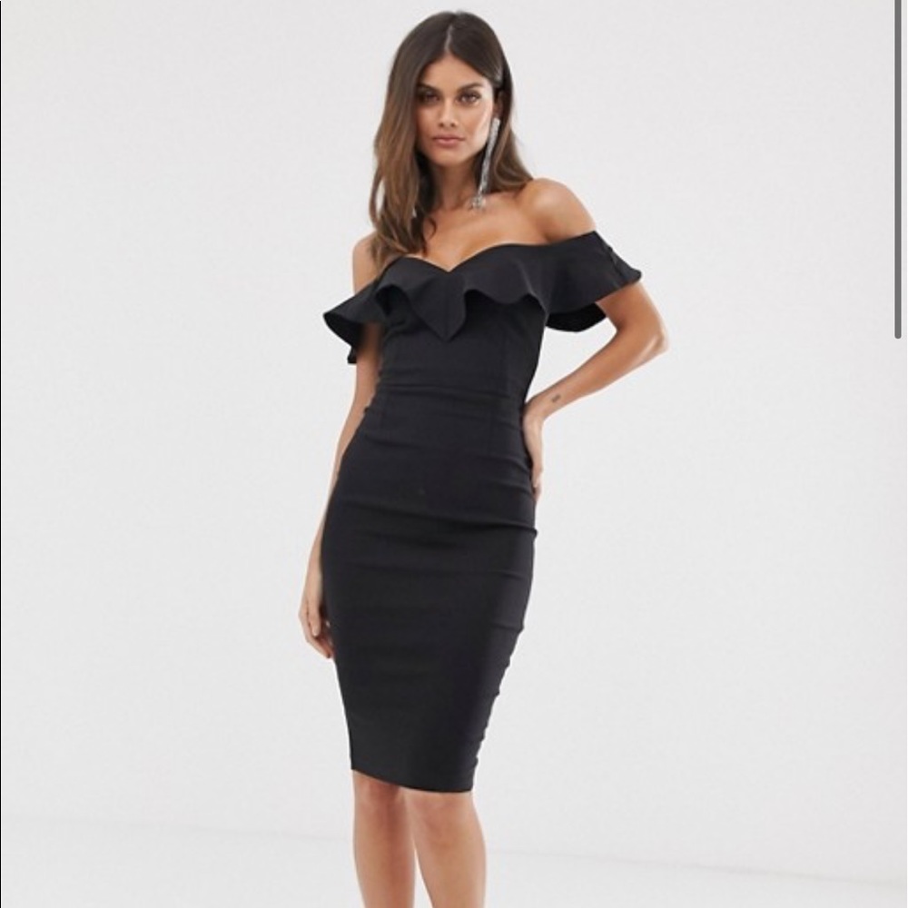 Asos - Vesper bodycon dress with sweetheart